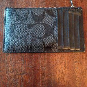 Coach Card and Zipper Wallet
